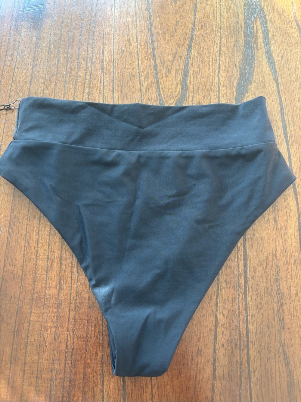 High-Waist Black Swim Bottom - Sleek Coverage - Picture 2 of 5